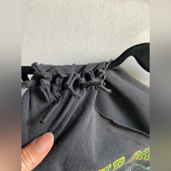 John Deere sleeveless tie cropped tee  Sz M - Picture 6 of 9